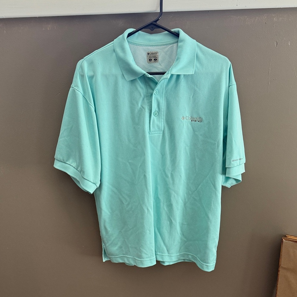 Columbia Men's Mint Polo Shirt